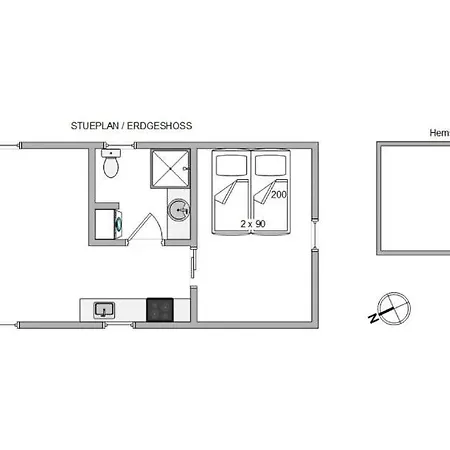 펜션 Harbour Living 흐비드 산드